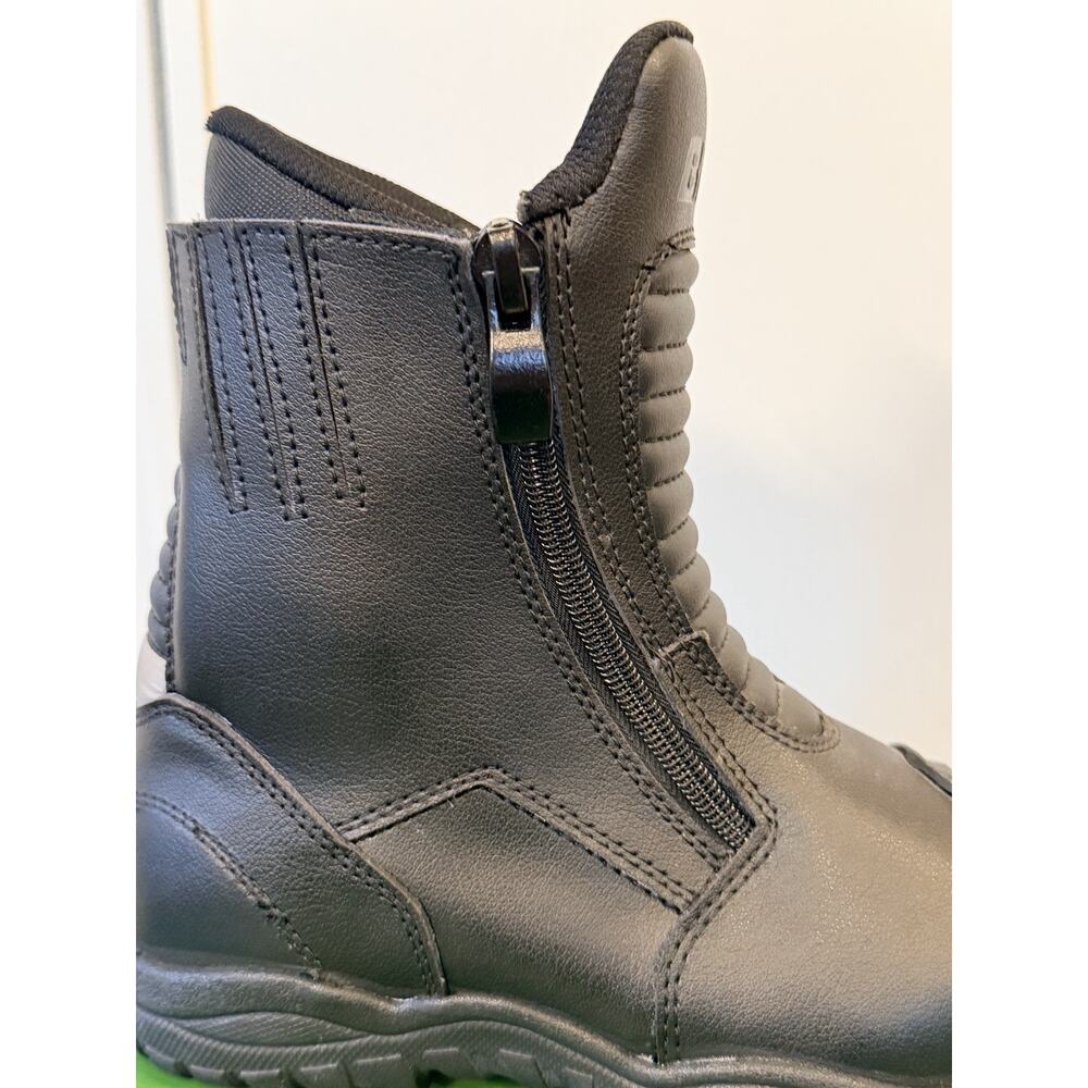 Bilt Pro Tourer Black Protective Motorcycle Riding Boots Womens 6 Dual Zip -NEW - Picture 13 of 14